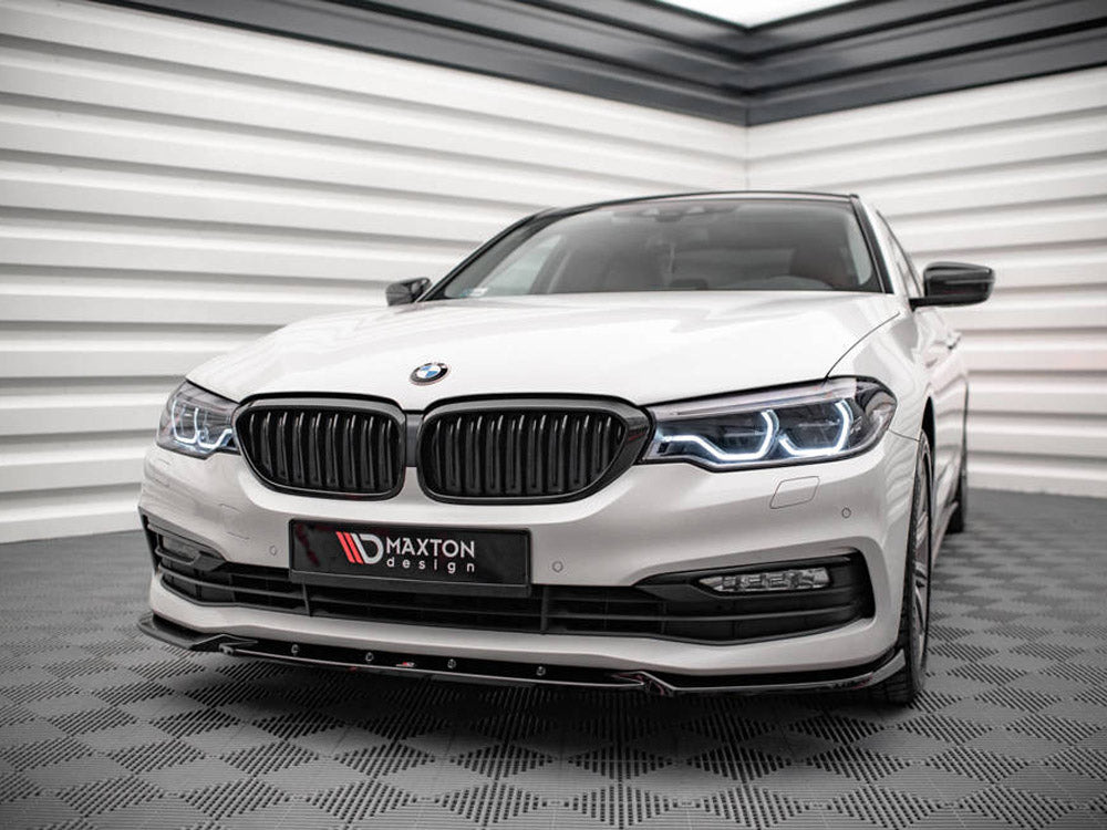 Front Splitter V.2 compatible with BMW 5 G30 (2017-2020)