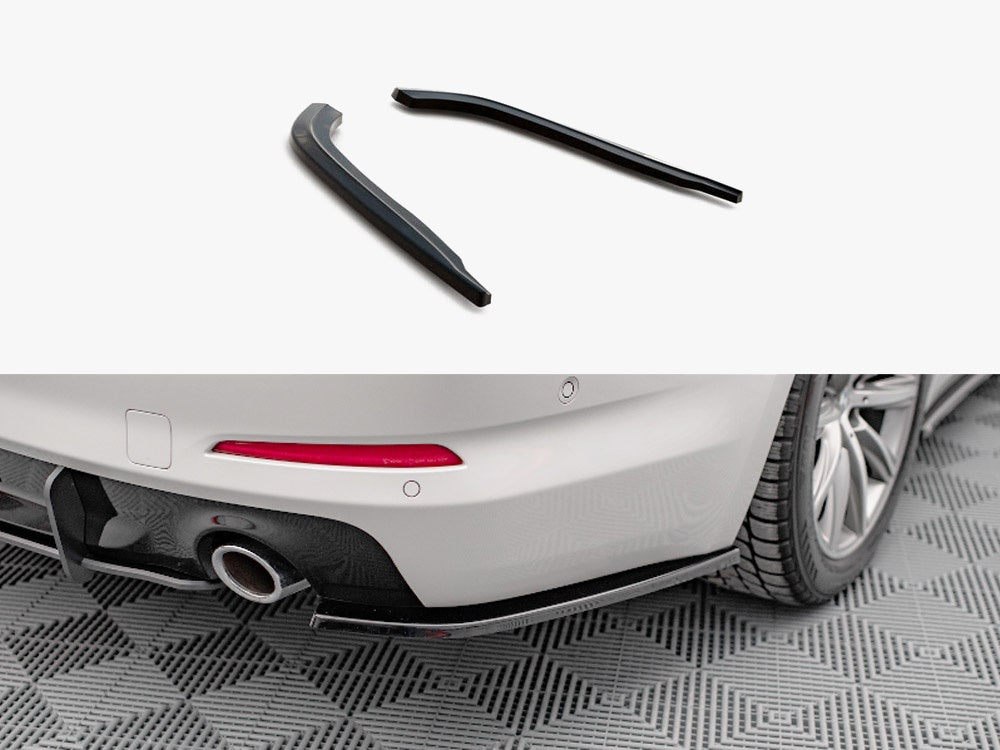 Rear Side Splitters compatible with BMW 5 G30 (2017-2020)