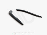 Rear Side Splitters compatible with BMW 5 G30 (2017-2020)