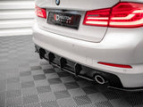 Street PRO Rear Diffuser compatible with BMW 5 Sedan G30