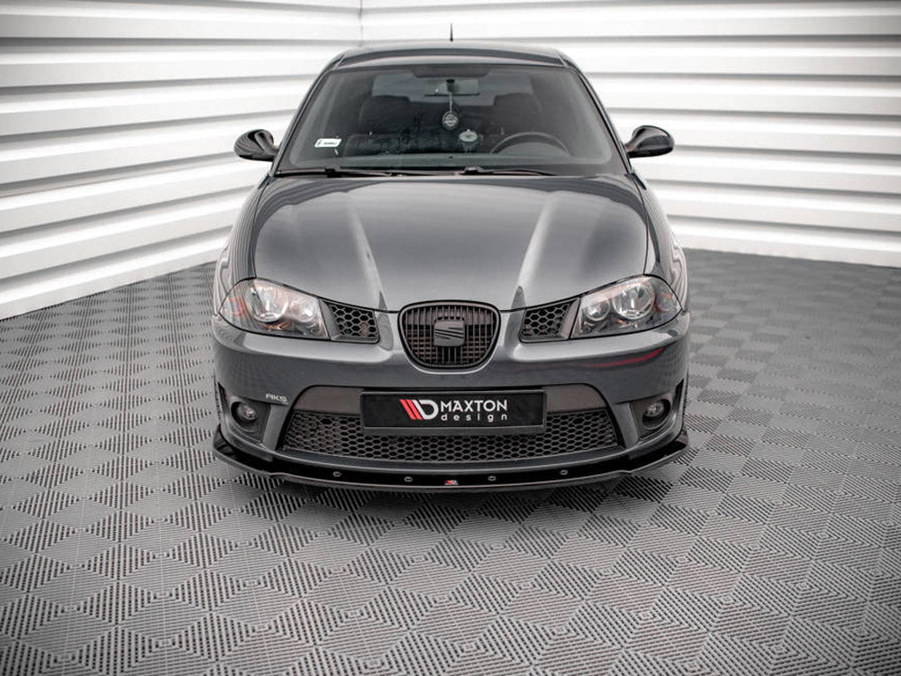 Front Splitter V.1 compatible with SEAT Ibiza Cupra Mk3 (2004-2008)