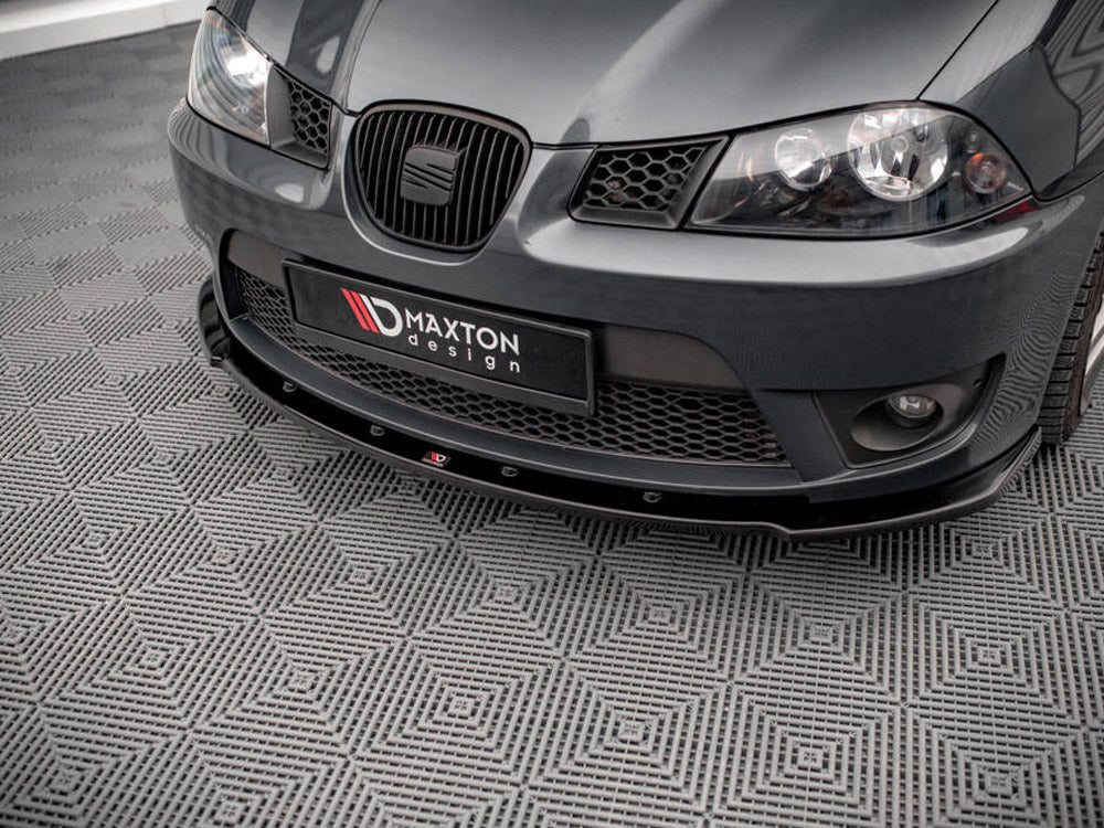 Front Splitter V.1 compatible with SEAT Ibiza Cupra Mk3 (2004-2008)