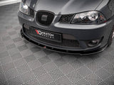 Front Splitter V.1 compatible with SEAT Ibiza Cupra Mk3 (2004-2008)