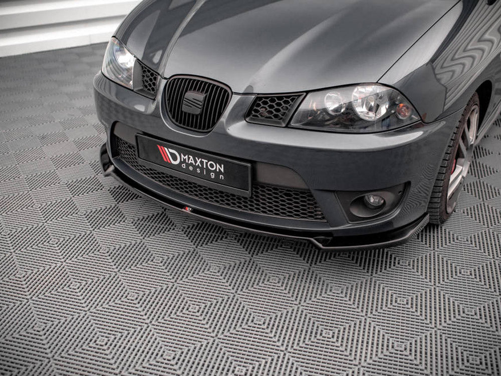 Front Splitter V.3 compatible with SEAT Ibiza Cupra Mk3 (2004-2008)