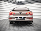 MAXTON DESIGN Central Rear Splitter (Vertical Bars) VW Passat CC (2008-2012)