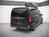 MAXTON DESIGN Central Rear Splitter (Vertical Bars) Mercedes V-class Amg-line W447 Facelift (2021-)