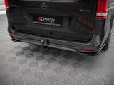 MAXTON DESIGN Central Rear Splitter (Vertical Bars) Mercedes V-class Amg-line W447 Facelift (2021-)