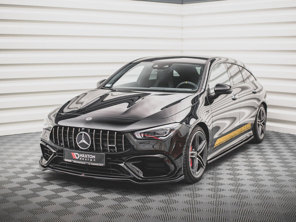 Front Splitter V.1 compatible with Mercedes-AMG CLA 45 Aero C118