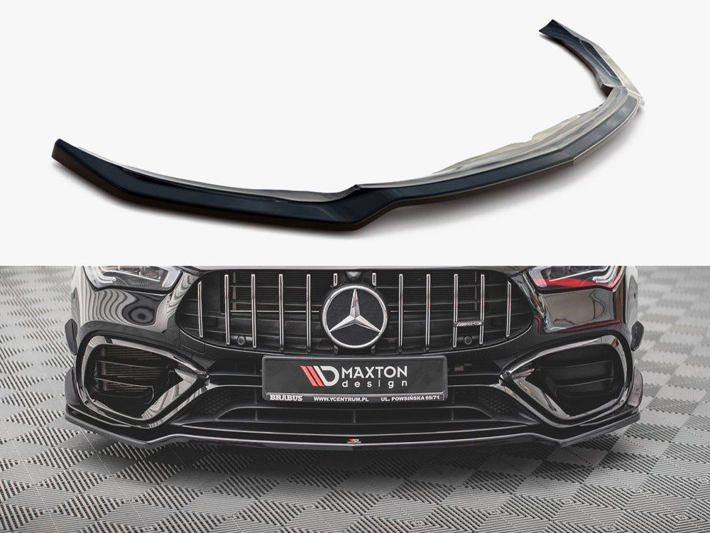 Front Splitter V.1 compatible with Mercedes-AMG CLA 45 Aero C118