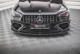 Front Splitter V.3 compatible with Mercedes-AMG CLA 45 Aero C118 / C118 Facelift