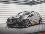 Front Splitter V.3 compatible with Mercedes-AMG CLA 45 Aero C118 / C118 Facelift