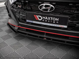 Front Splitter V.1 compatible with Hyundai i20 N Mk3