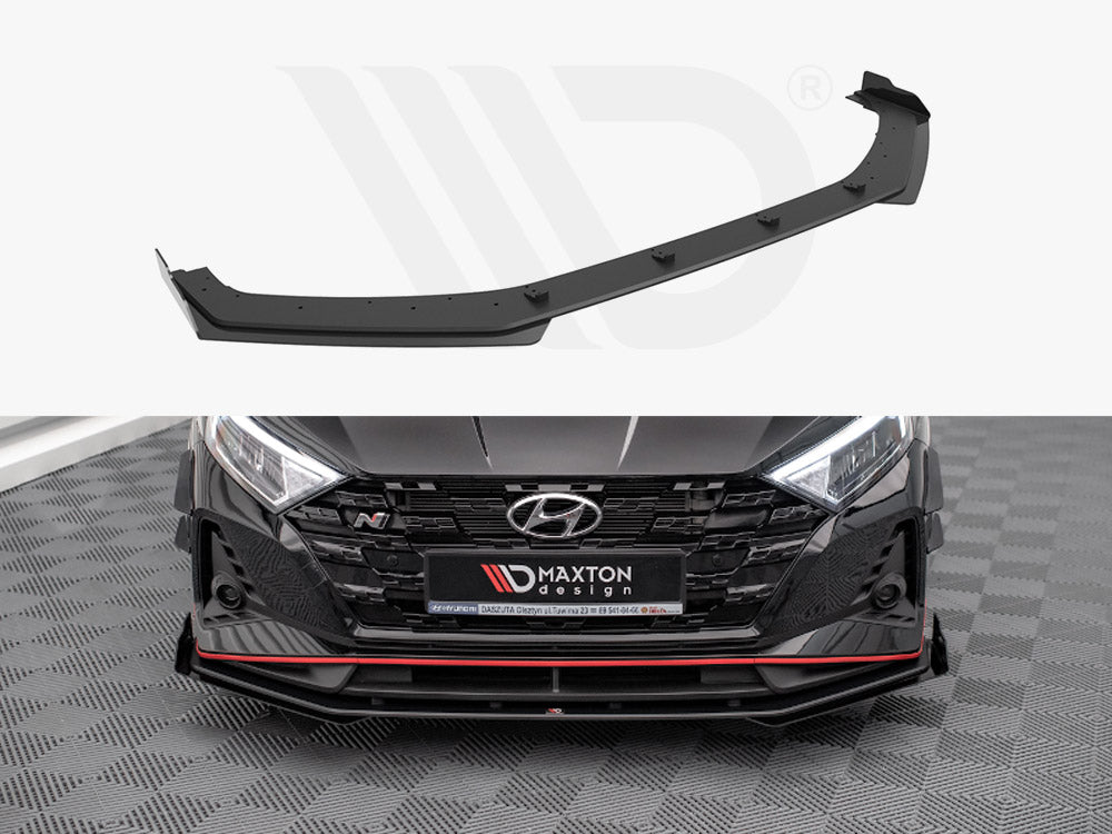 Street PRO Front Splitter V.1 (+flaps) Hyundai I20 N MK3 (2020-)