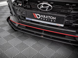 Street PRO Front Splitter V.1 (+flaps) Hyundai I20 N MK3 (2020-)