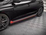 Street PRO Side Skirts Diffusers compatible with Hyundai i20 N Mk3