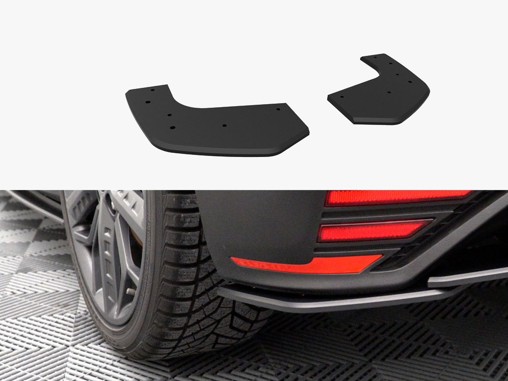 Street PRO Rear Side Splitters compatible with Hyundai i20 N Mk3
