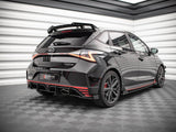 Street PRO Rear Side Splitters (+flaps) Hyundai I20 N MK3 (2020-)