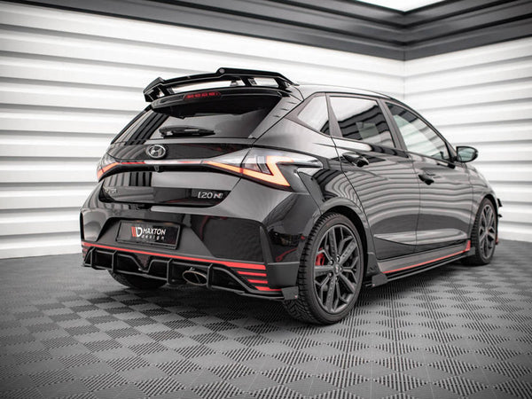 Street PRO Rear Side Splitters (+flaps) Hyundai I20 N MK3 (2020-)