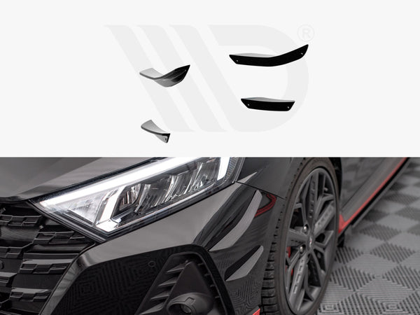 MAXTON DESIGN Front Bumper Wings (Canards) Hyundai I20 N MK3 (2020-)