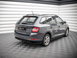 Rear Splitter (Vertical Bars) compatible with Skoda Fabia Estate Mk3 Facelift