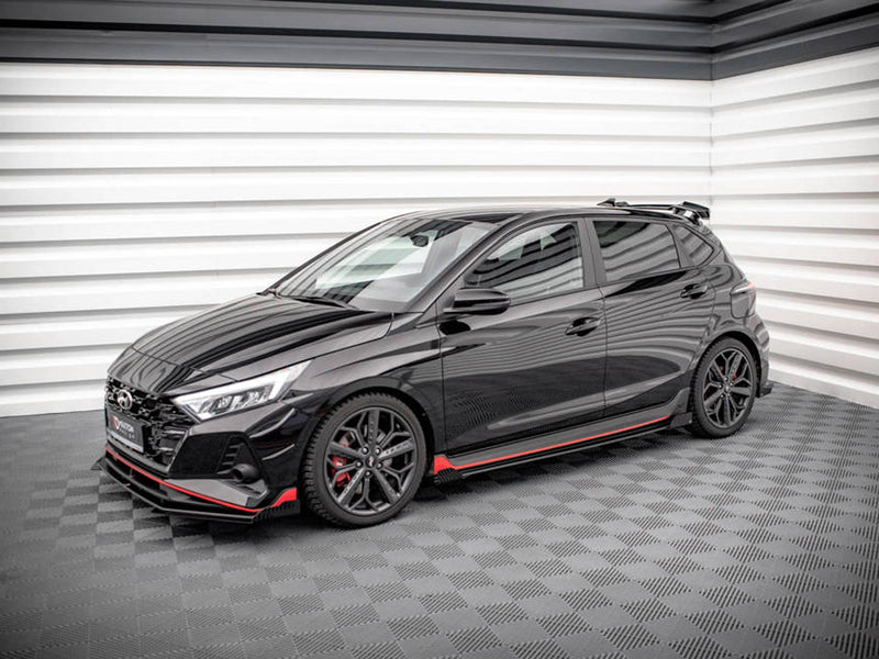 Street PRO Side Skirts Diffusers (+flaps) Hyundai I20 N MK3 (2020-)