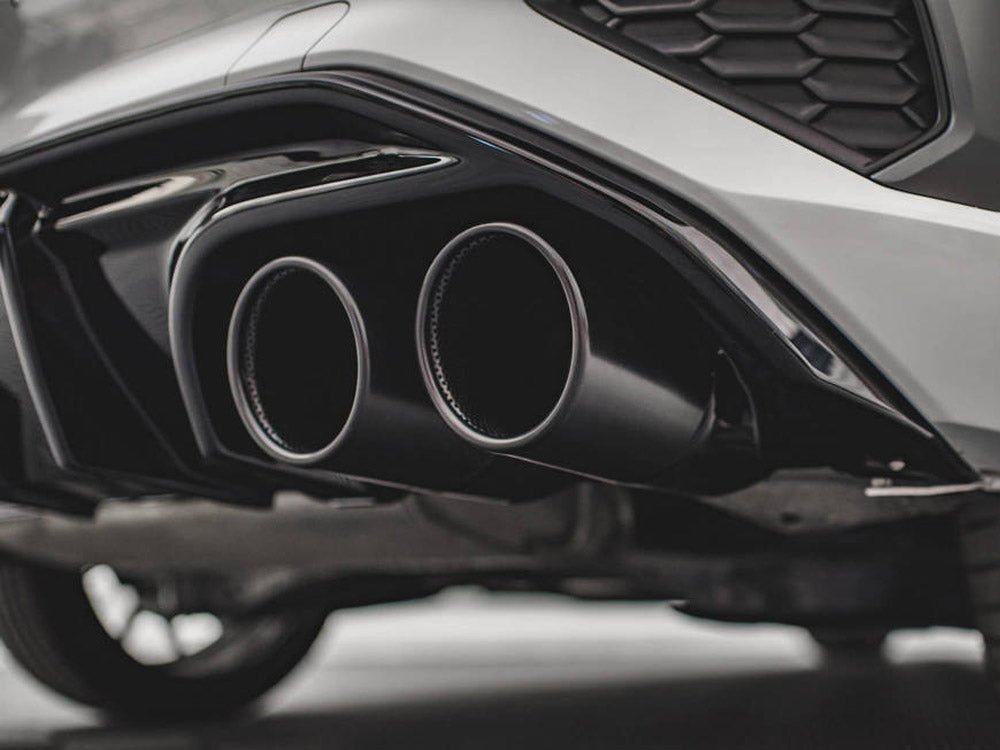Rear Valance + Exhaust Ends Imitation compatible with Audi A3 S Line Sportback 8Y