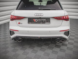 Rear Valance compatible with Audi S3 Sportback 8Y