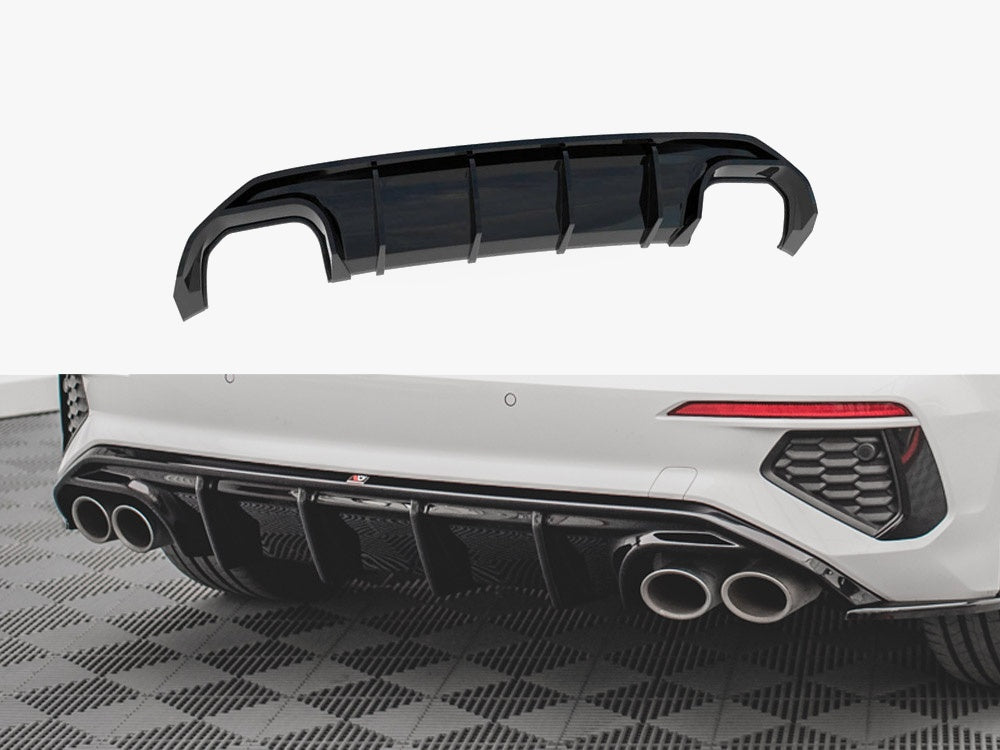 Rear Valance compatible with Audi S3 Sportback 8Y