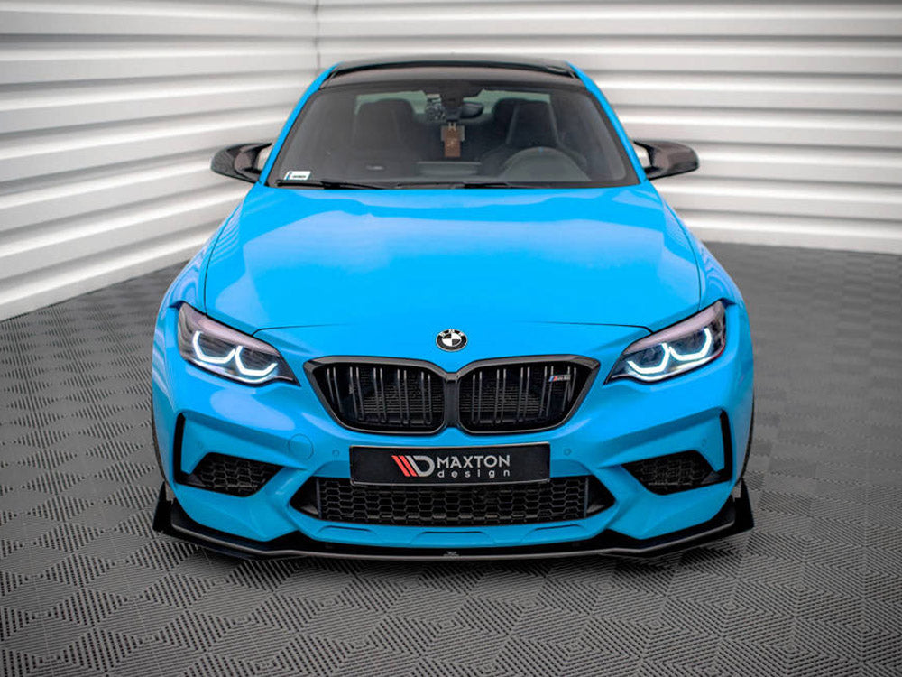 Street PRO Front Splitter V.1 (+flaps) Bmw M2 Competition F87 (2018-2020)