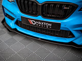 Street PRO Front Splitter V.1 (+flaps) Bmw M2 Competition F87 (2018-2020)