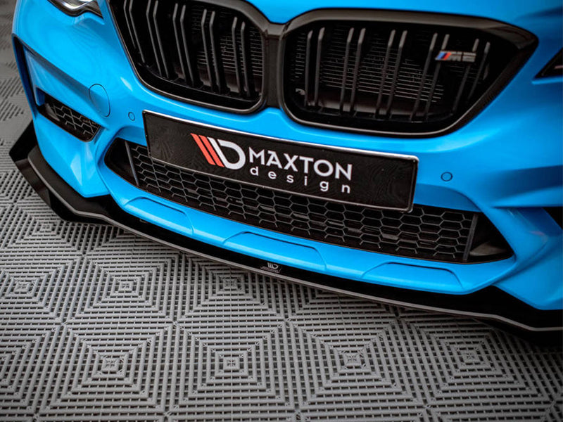 Street PRO Front Splitter V.1 (+flaps) Bmw M2 Competition F87 (2018-2020)