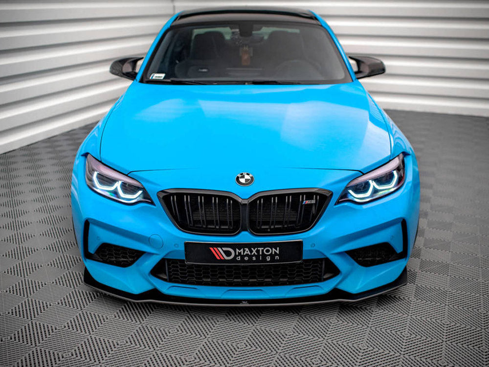 Street PRO Front Splitter compatible with BMW M2 Competition F87