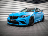 Street PRO Front Splitter compatible with BMW M2 Competition F87