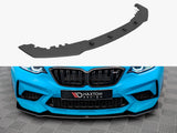 Street PRO Front Splitter compatible with BMW M2 Competition F87