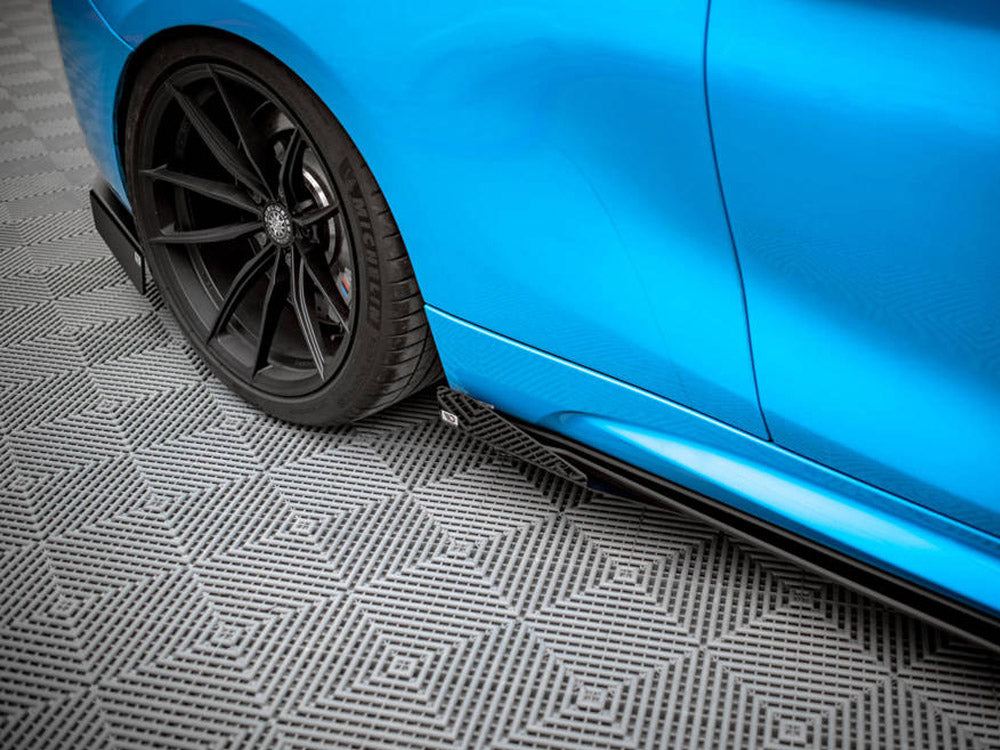 Street PRO Side Skirts Diffusers (+flaps) Bmw M2 F87 (2016-2020)