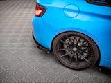 Street PRO Rear Side Splitters (+flaps) Bmw M2 F87 (2016-2020)