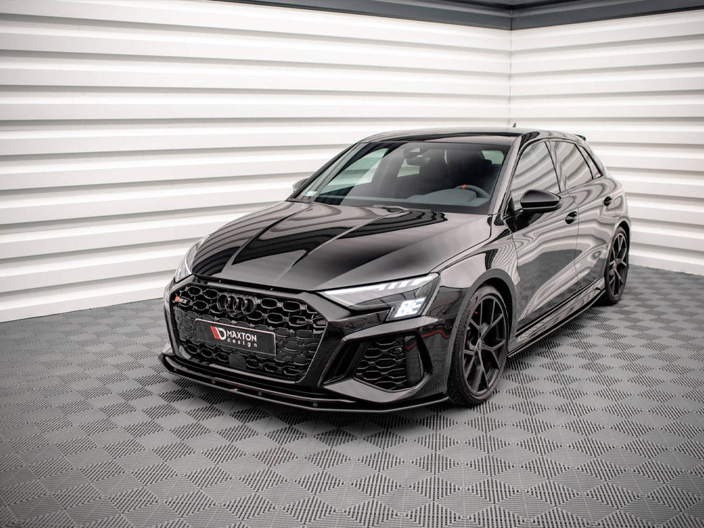 Street PRO Front Splitter compatible with Audi RS 3 8Y Sportback