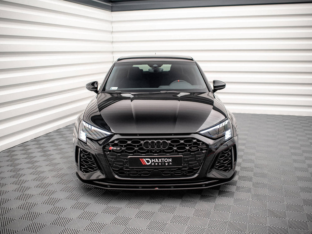 Street PRO Front Splitter compatible with Audi RS 3 8Y Sportback