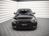 Street PRO Front Splitter compatible with Audi RS 3 8Y Sportback