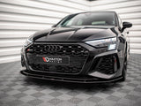 Street PRO Front Splitter compatible with Audi RS 3 8Y Sportback