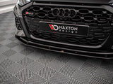 Street PRO Front Splitter compatible with Audi RS 3 8Y Sportback