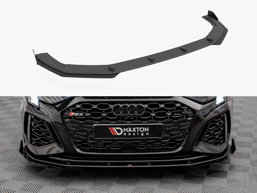 Street PRO Front Splitter V.1 + Flaps compatible with Audi RS 3 8Y