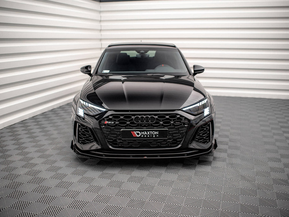 Street PRO Front Splitter V.1 + Flaps compatible with Audi RS 3 8Y