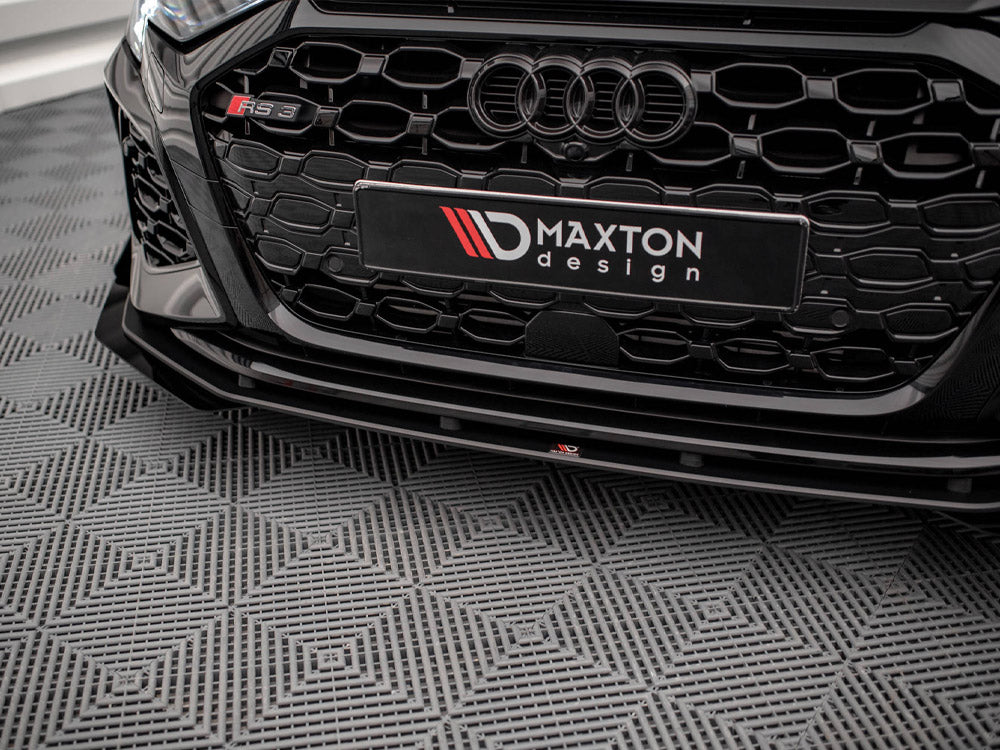 Street PRO Front Splitter V.1 + Flaps compatible with Audi RS 3 8Y