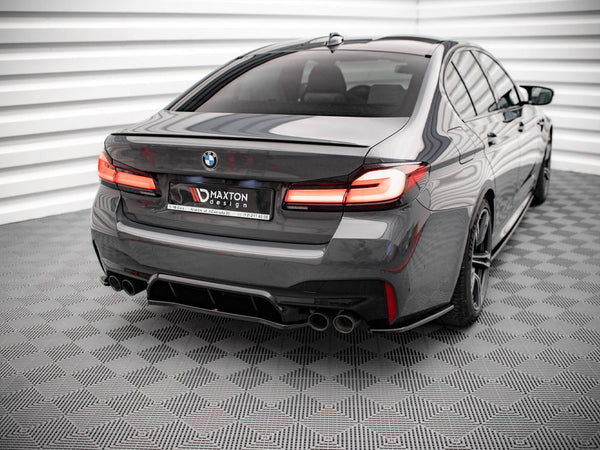 MAXTON DESIGN Central Rear Splitter BMW M5 F90 (2017-2019)