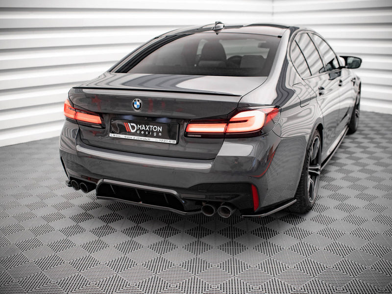 MAXTON DESIGN Central Rear Splitter BMW M5 F90 (2017-2019)