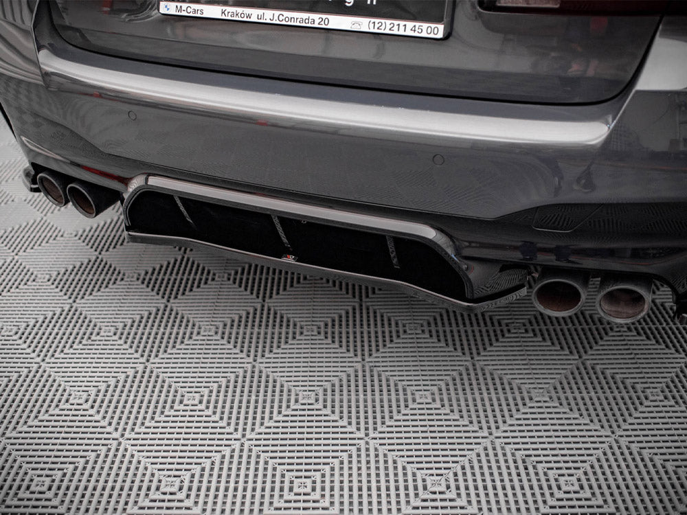 MAXTON DESIGN Central Rear Splitter BMW M5 F90 (2017-2019)