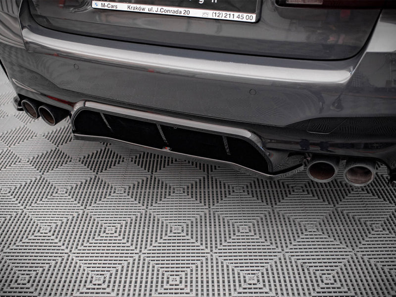 MAXTON DESIGN Central Rear Splitter BMW M5 F90 (2017-2019)