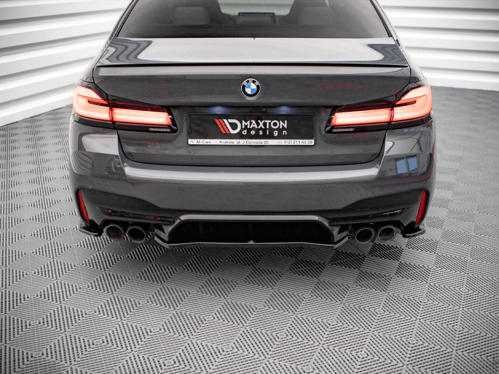 MAXTON DESIGN Central Rear Splitter BMW M5 F90 (2017-2019)