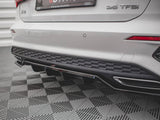 Rear Splitter (Vertical Bars) compatible with Audi A3 S Line Sportback 8Y